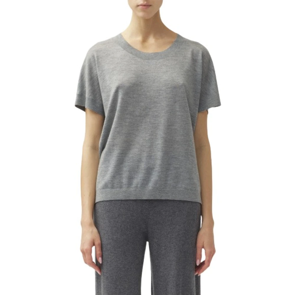 Lisa Yang Kasjmier Marielle T-shirt Gray Dames