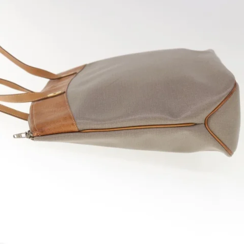 Dior Vintage Pre-owned Canvas totes Gray Dames