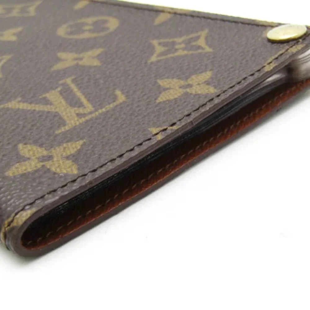 Louis Vuitton Vintage Pre-owned Fabric key-holders Brown Dames