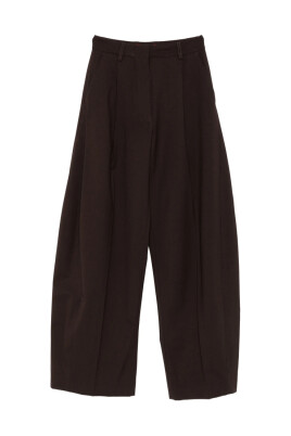 brown-pleated-wide-leg-pants