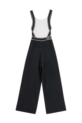 Stickad Logo Jumpsuit