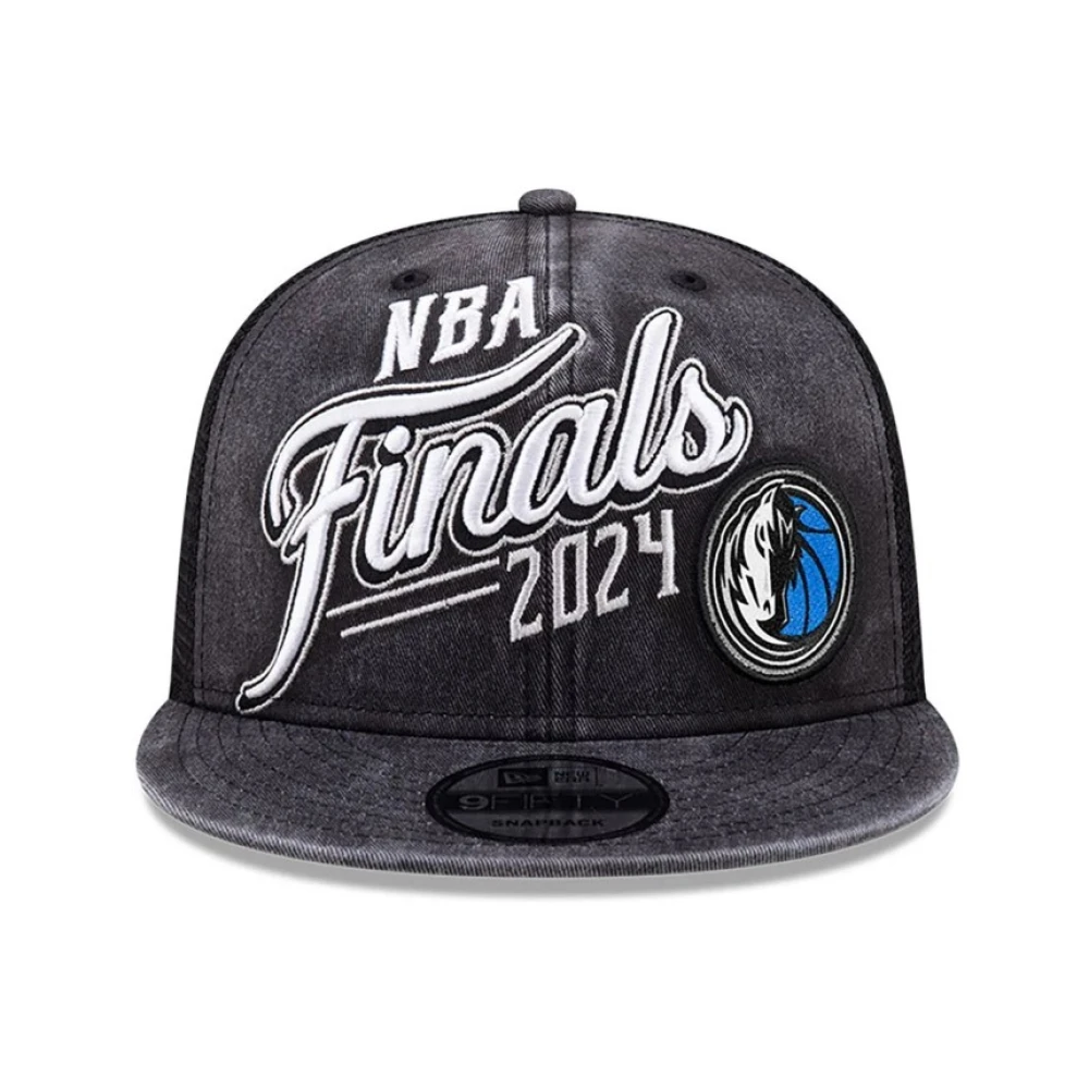 new era Zwarte versleten Mavericks Nba24 pet Gray Heren