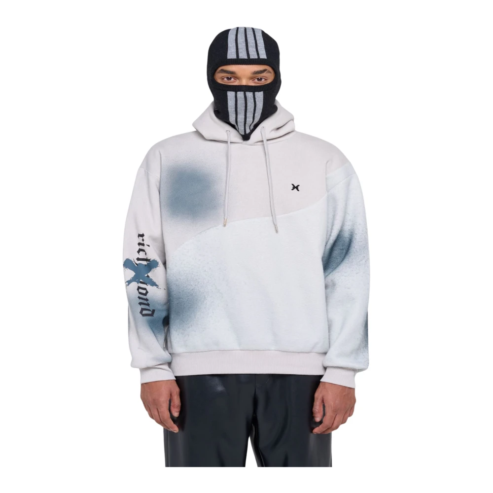 John Richmond Hoodie met trekkoord Multicolor Heren