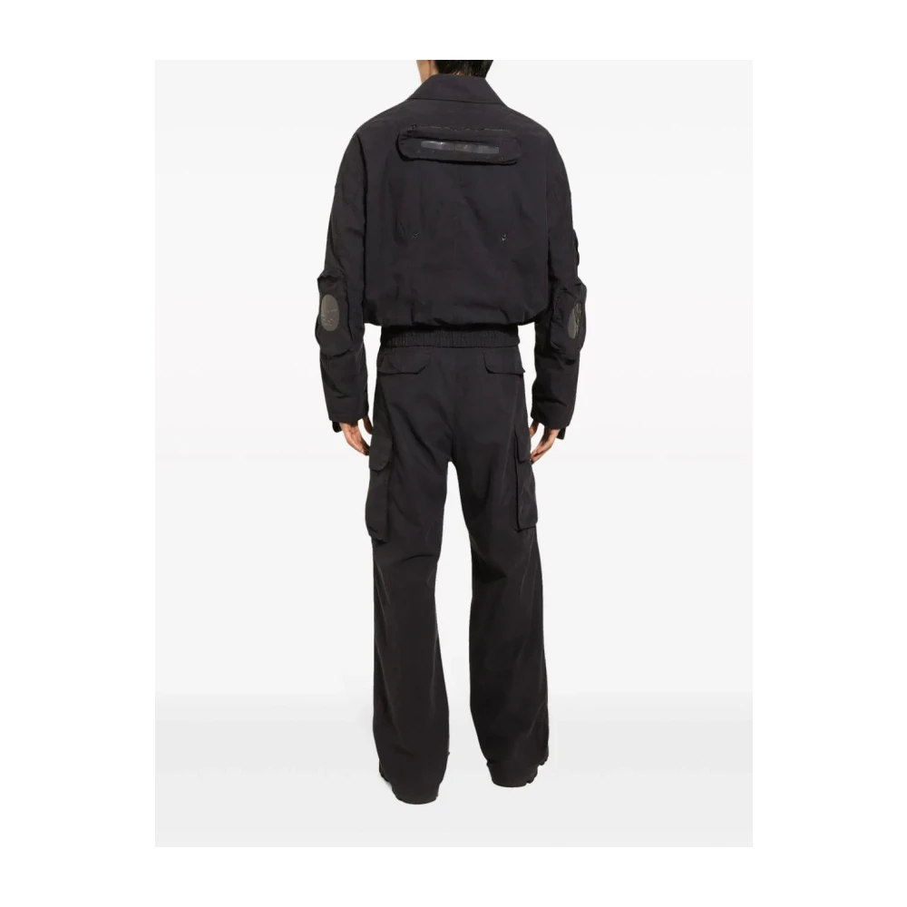 Dolce & Gabbana Blauwe broek met trekkoord en zakken Blue Heren