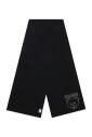 echarpe-en-laine-noire-avec-logo-metallique