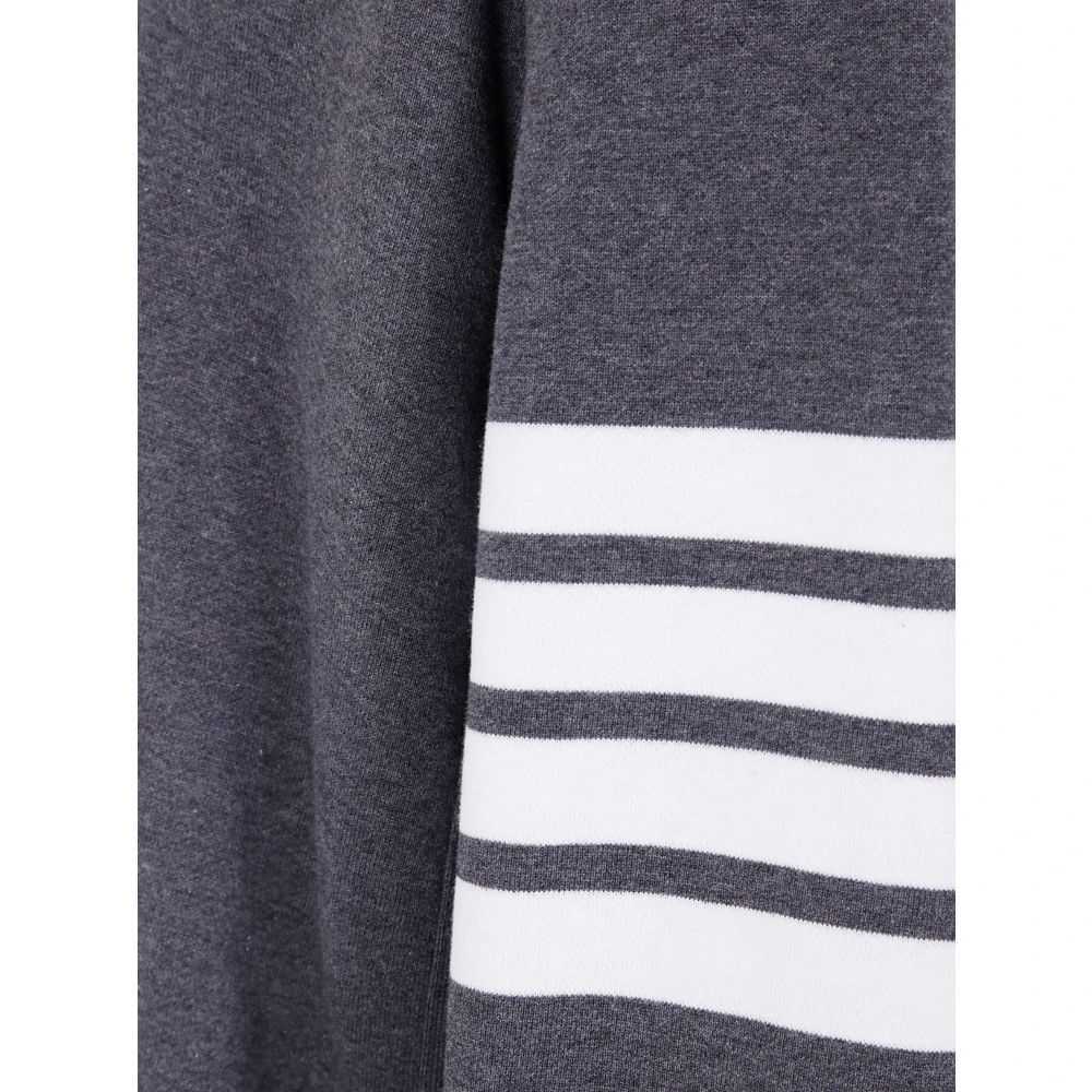 Thom Browne Stijlvolle Sweatshirts voor een Trendy Look Gray Heren
