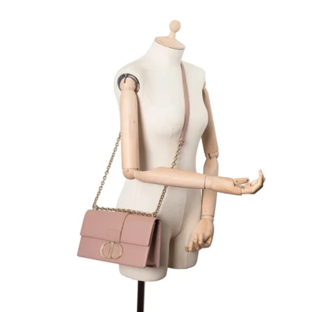 Dior Vintage Pre-owned Leather dior-bags Pink Dames