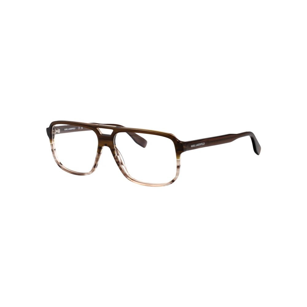 Karl Lagerfeld Brown Glasses, Male, 58 Mm, Optical