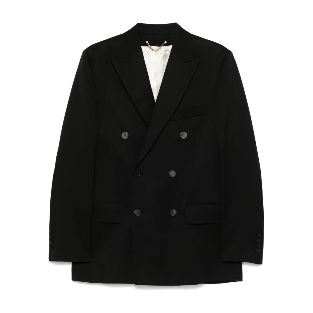 Golden Goose Zwarte Jassen voor een Stijlvolle Look Black Heren