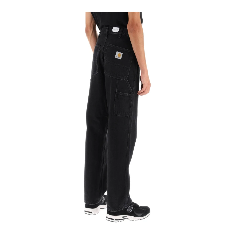 Carhartt WIP Smith Cargo Jeans Black Heren