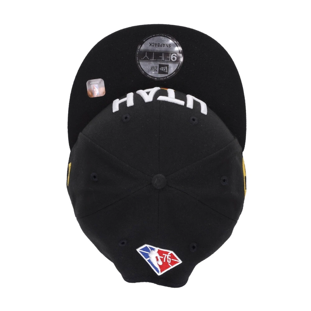 new era Utah Jazz Platte Klep Pet Nba21 Black Heren