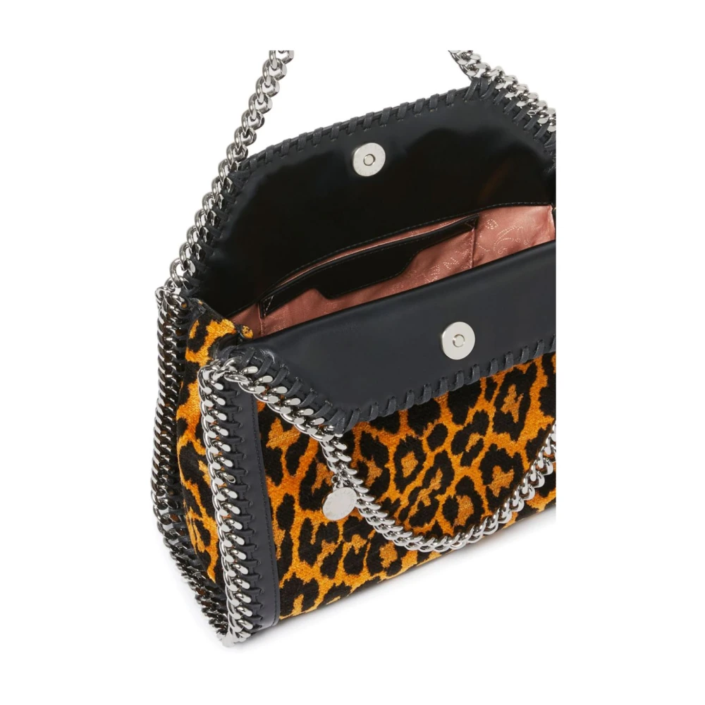 Stella Mccartney Luipaard Tote Tas Bruin Animalier Brown Dames