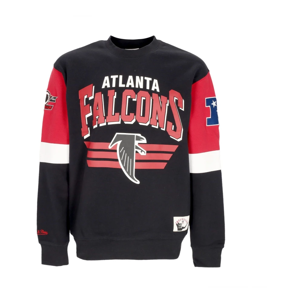 Mitchell & Ness Atlanta Falcons NFL Crewneck Sweatshirt Multicolor Heren