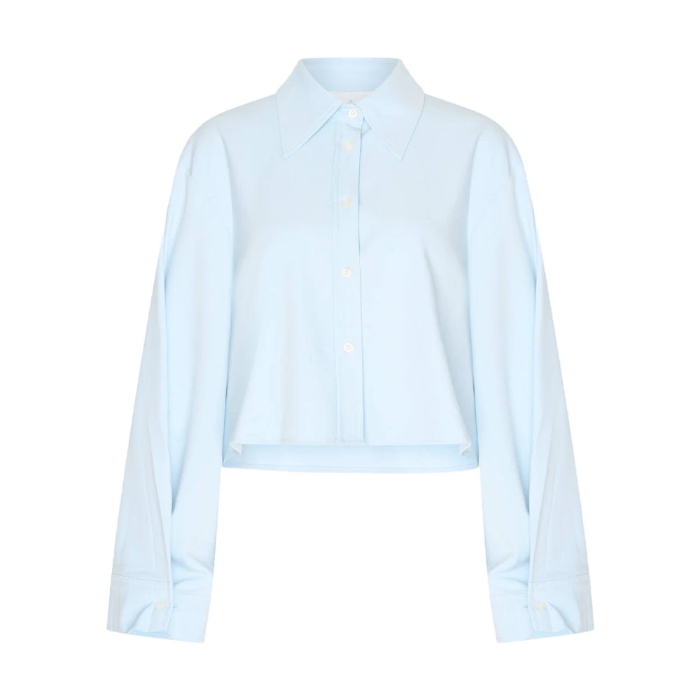 Aimée the Label Loet2 Blouse Stijlvolle Blouses Collectie Blue Dames