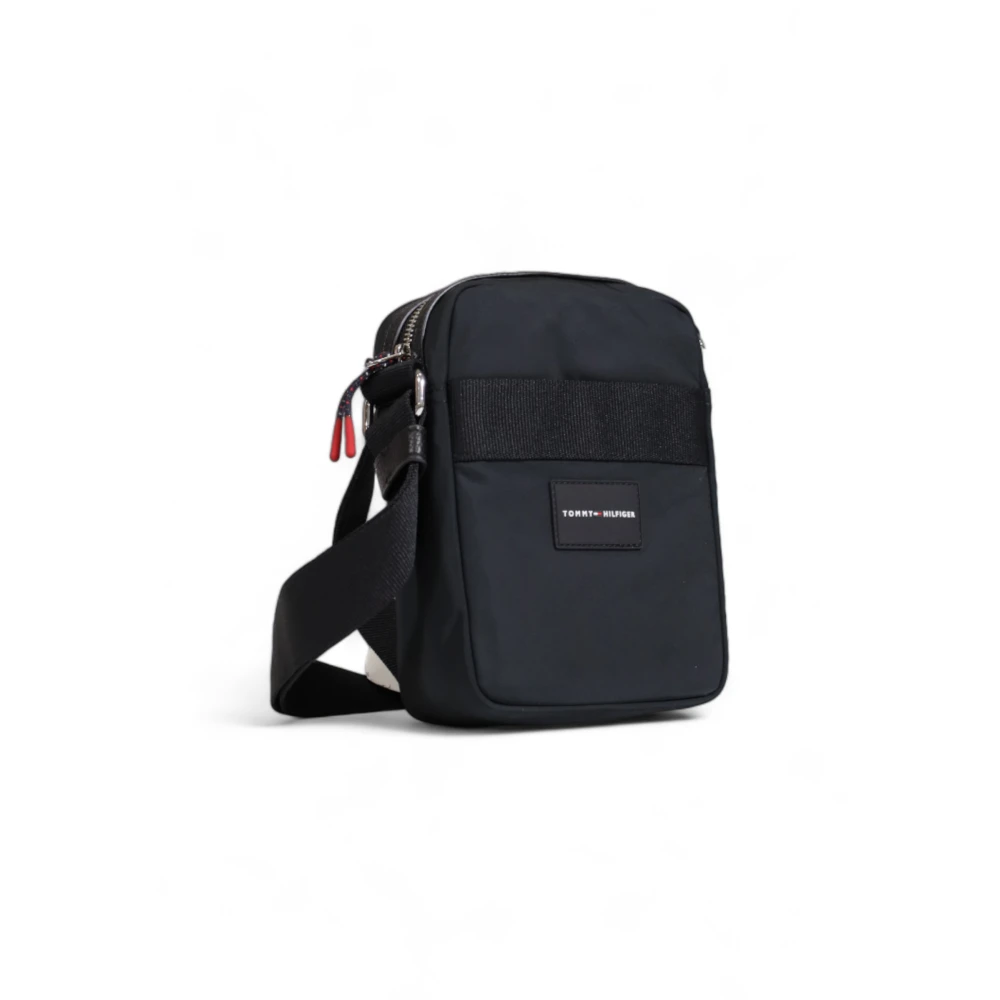 Tommy Hilfiger Nylon Mini Reporter Tas Black Heren