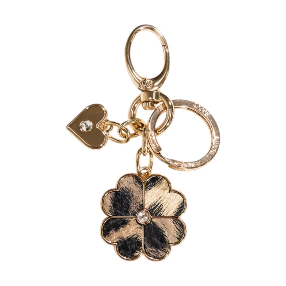 Liu Jo Women's Yellow Elegant Metal Key-Ring With Sleek Design