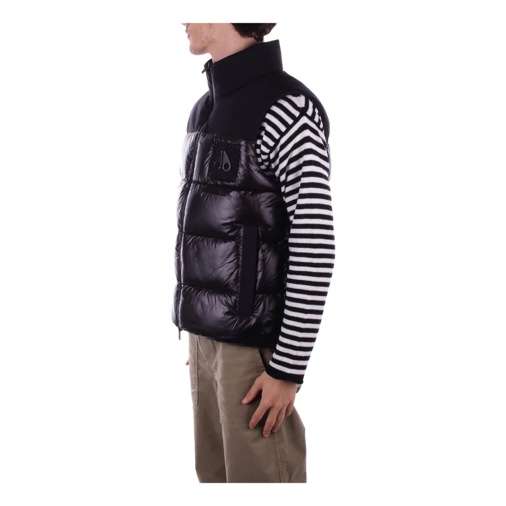 Moose Knuckles Zwarte Winterjassen Black Heren