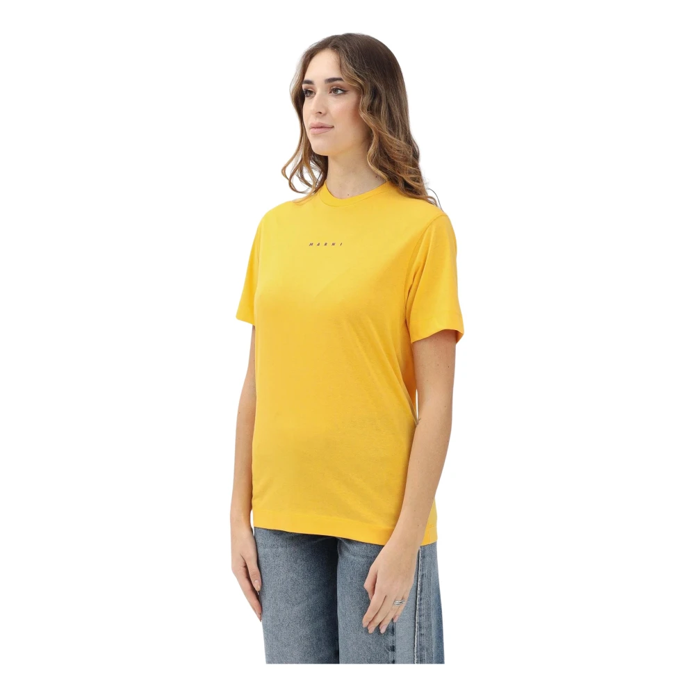 Marni - Tops > T-Shirts - Yellow - Marni - Modalova