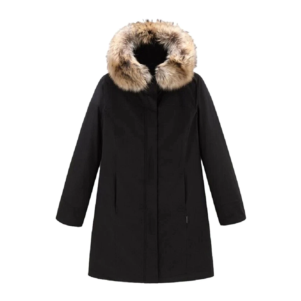 Woolrich Women's Black Parka - Parkas - Xs - Coats
