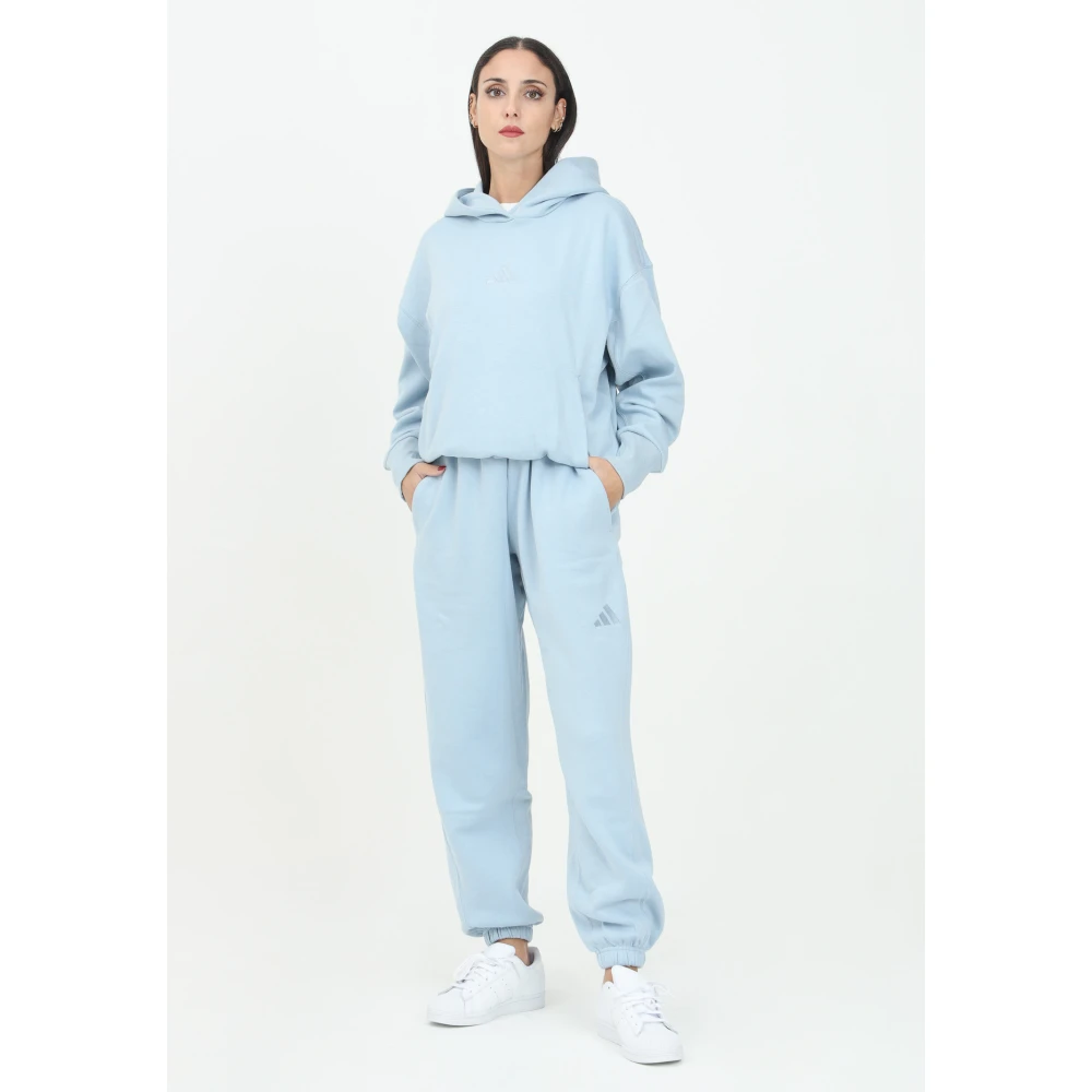 Adidas Sportieve Blauwe Broek Alle Seizoenen Blue Dames