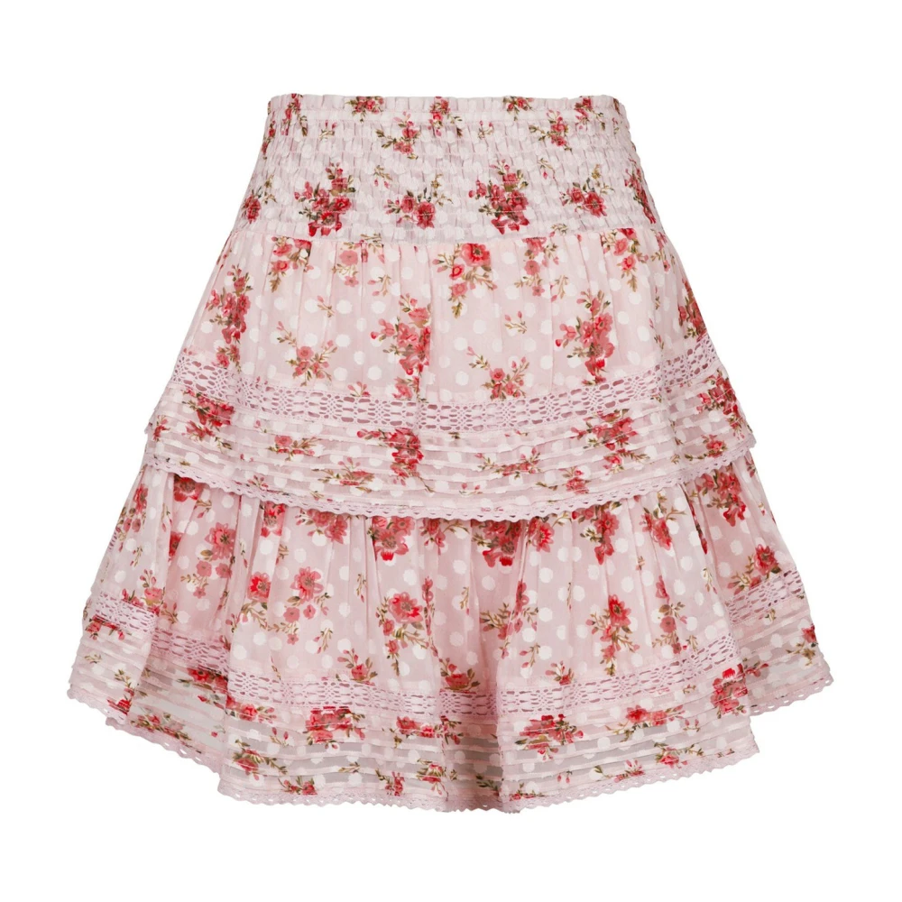 NEO NOIR Dromerige Kenia Rok Roze Multicolor Dames