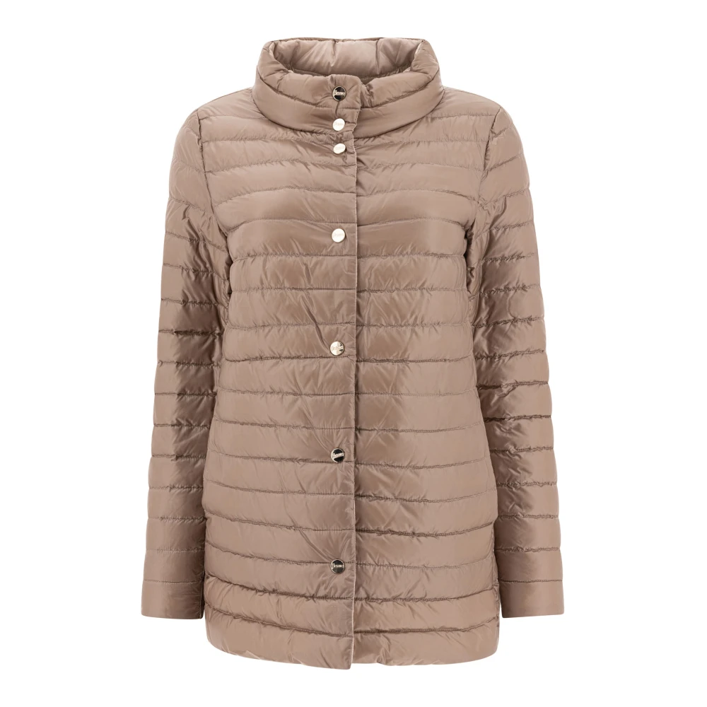 Herno Women's Brown Beige Jacket For