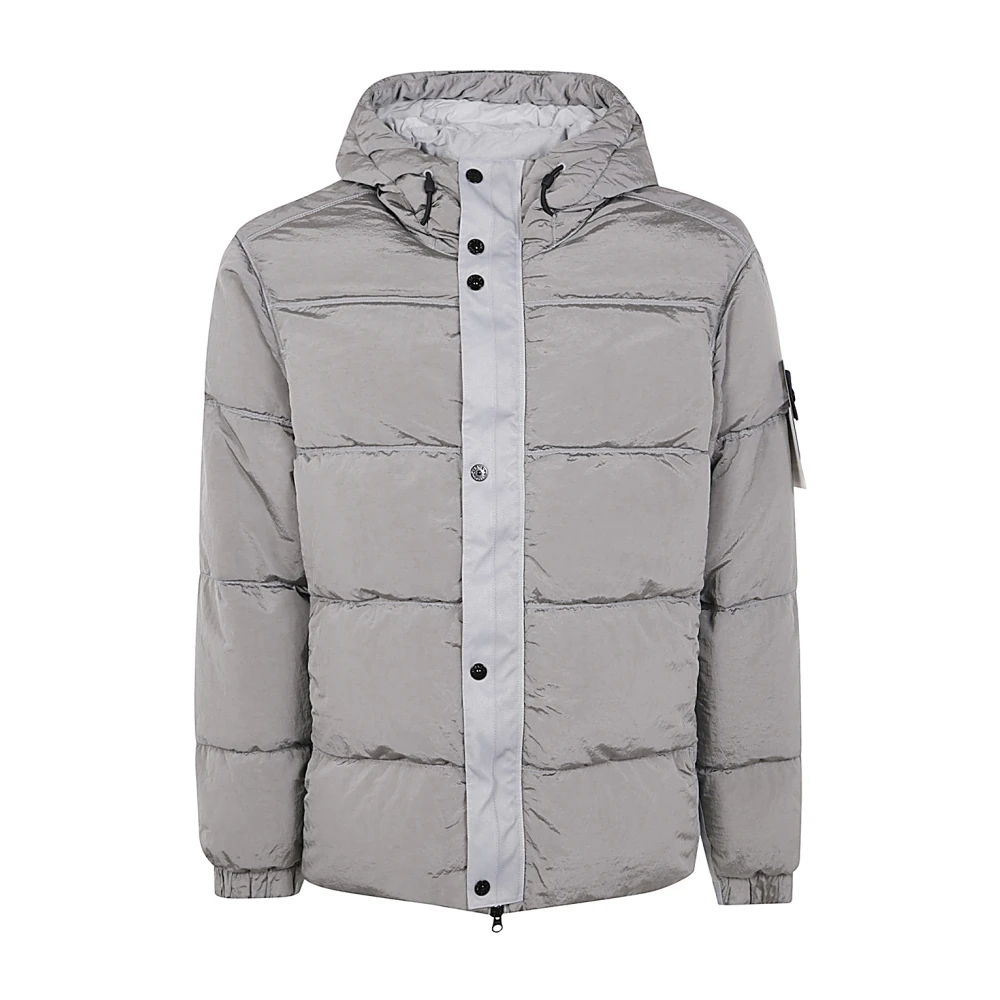 Stone Island Pufferjas voor Mannen Gray Heren