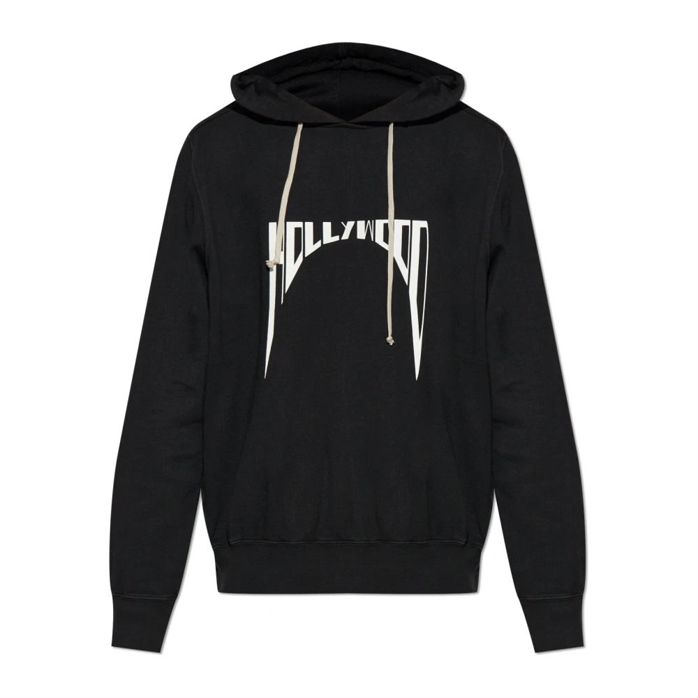Rick Owens Bedrukte Sweatshirt Black Heren