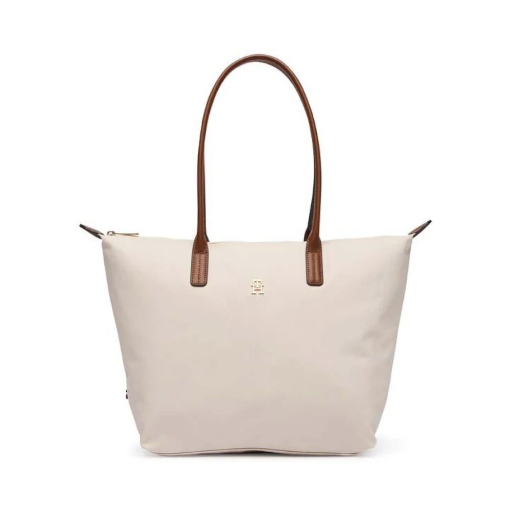 Tommy Hilfiger Women's Beige Popette Tote