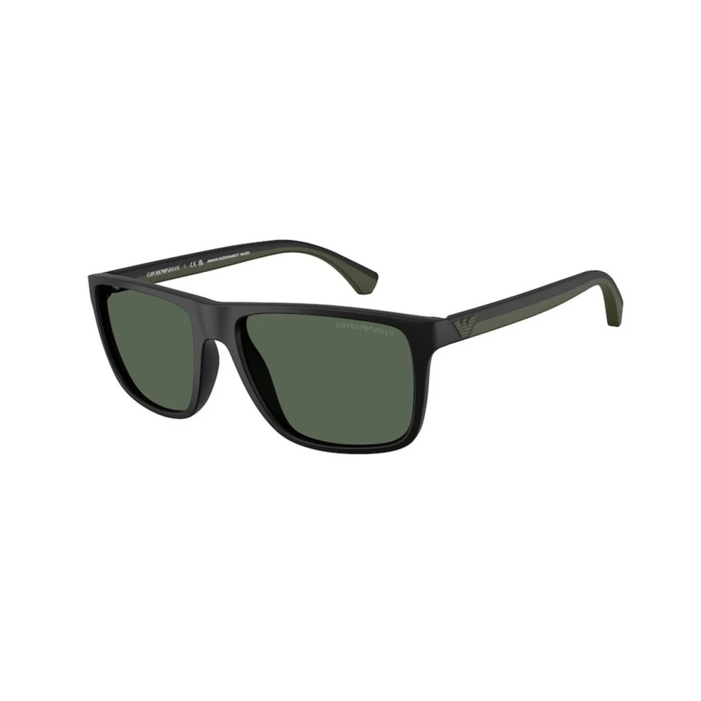Emporio Armani Men's Black Ea4033 Sunglasses - Sunglasses - 56 Mm - Accessories