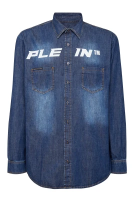 Logo Denim Shirt