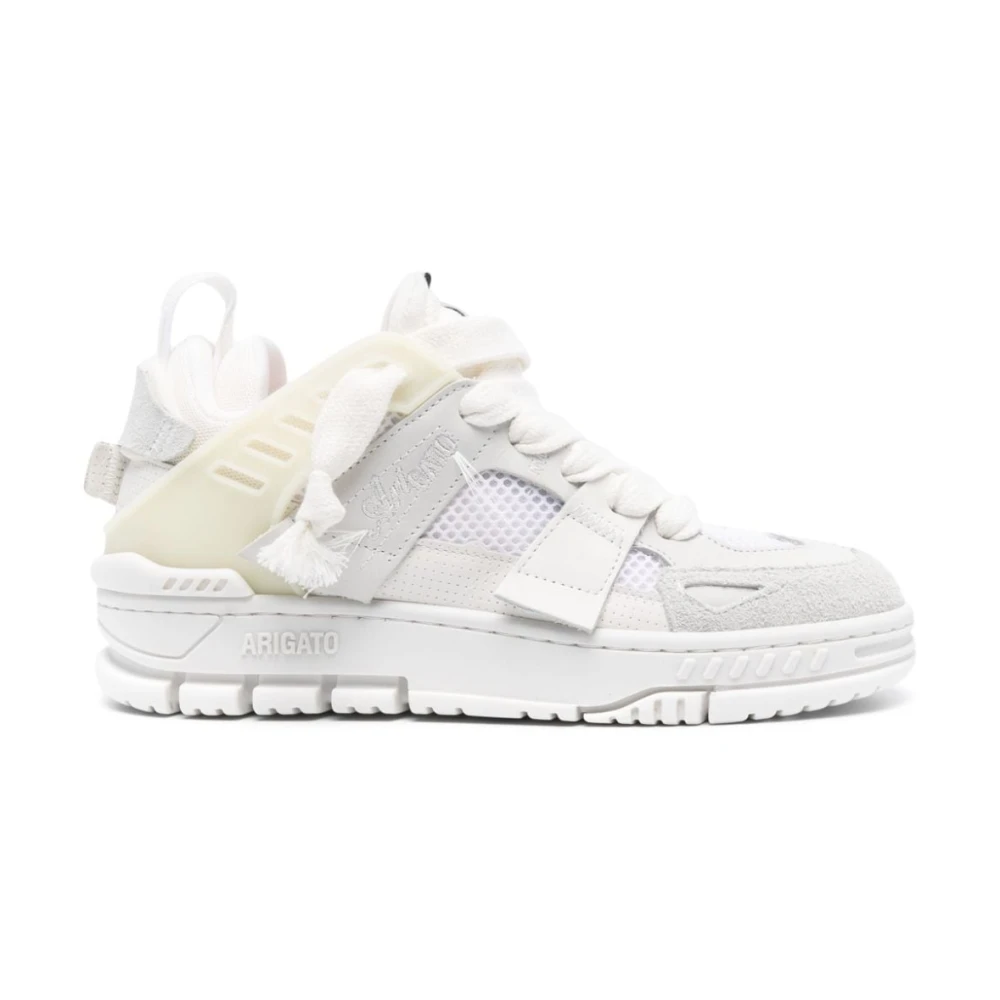 Axel Arigato White Area Patchwork Sneakers White, Dam