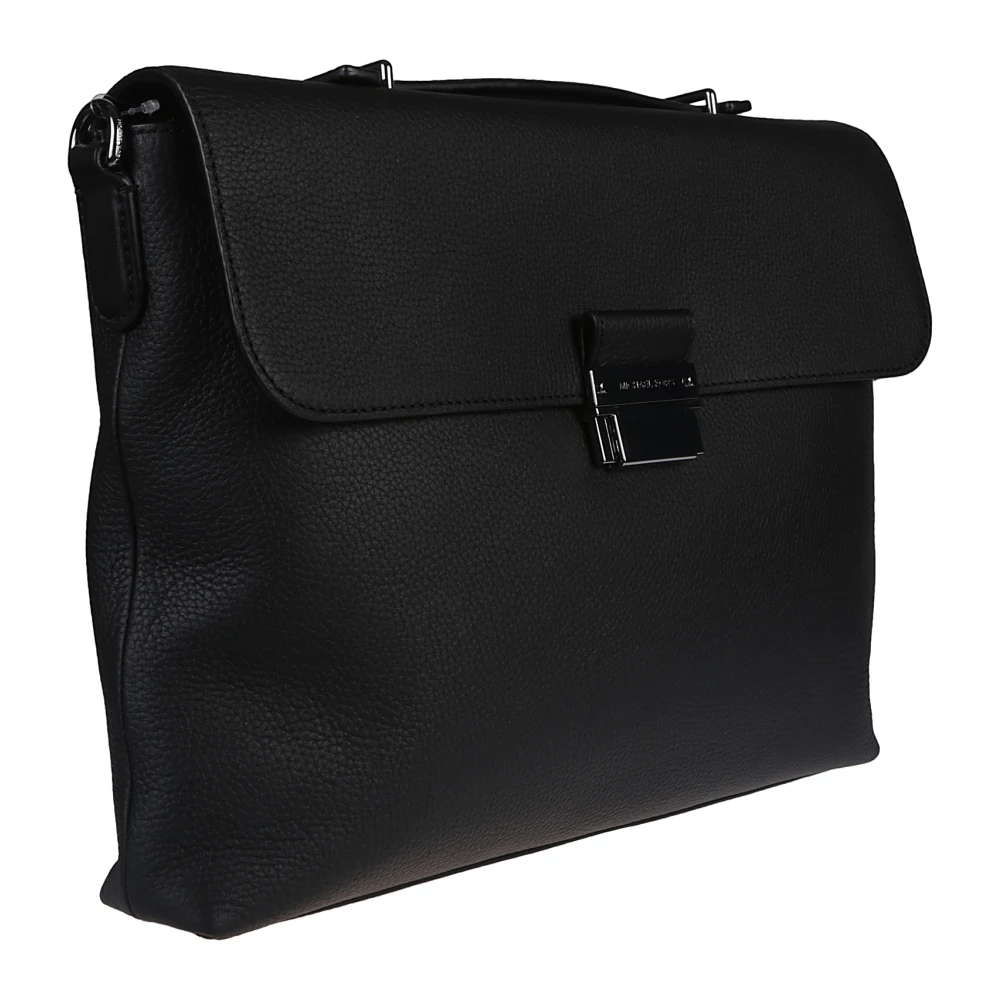 Michael Kors Stijlvolle Aktetas voor Professionals Black Heren