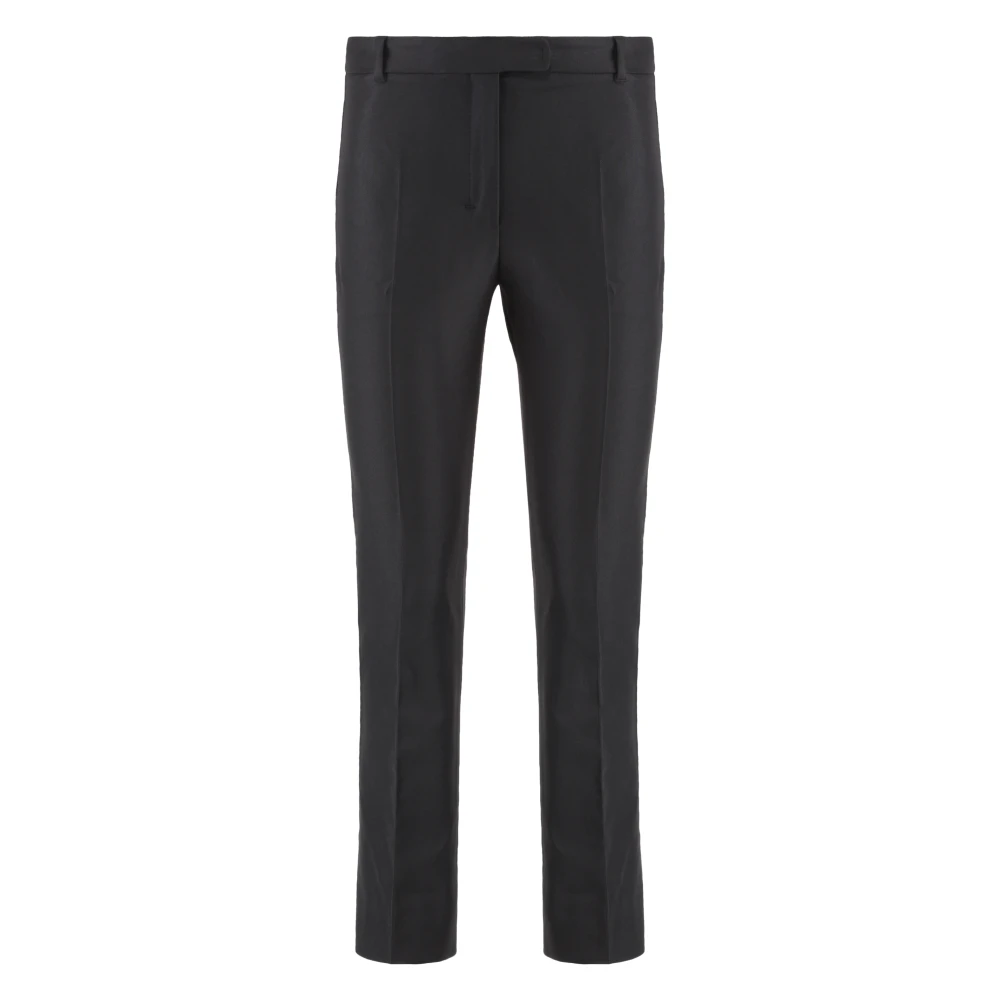 Max Mara Women's Black Fatina Cropped Trousers - Cropped Trousers - Xs - Trousers