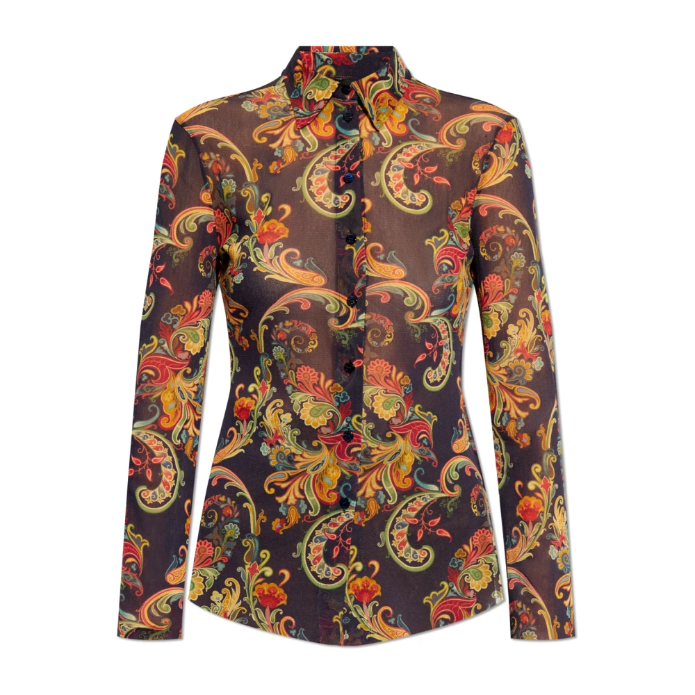 ETRO Gestreept overhemd door Multicolor Dames