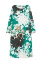 robe-en-coton-vert-a-fleurs