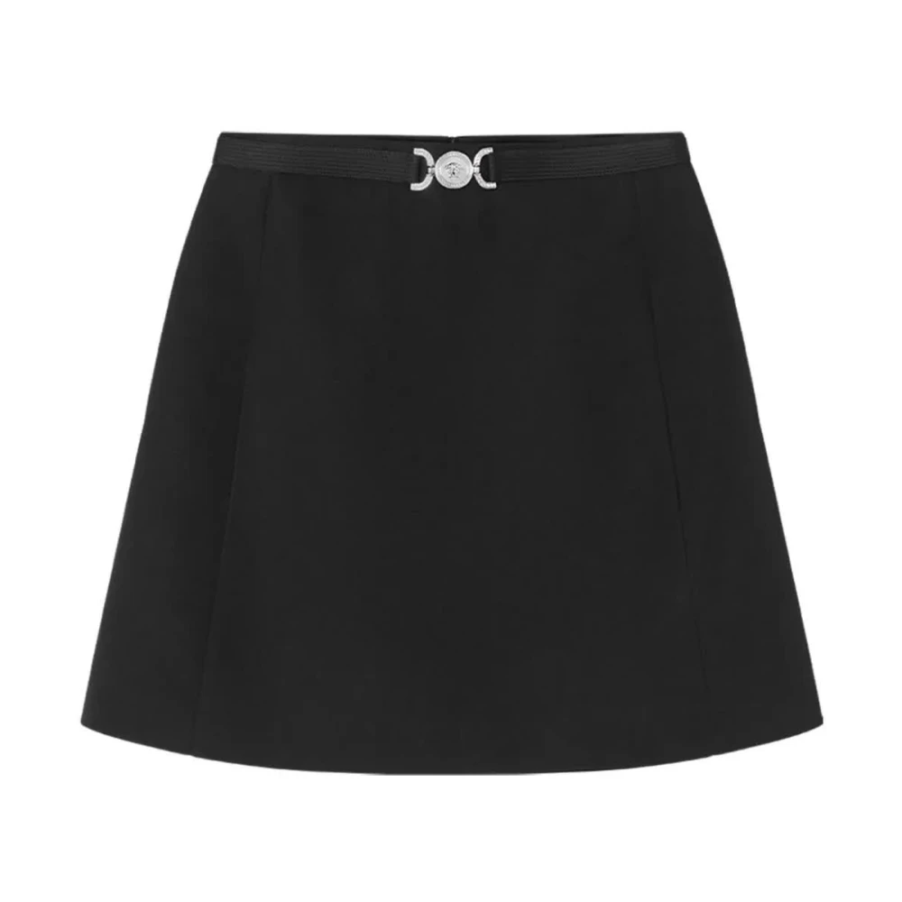 Versace Short Skirts Black Dames