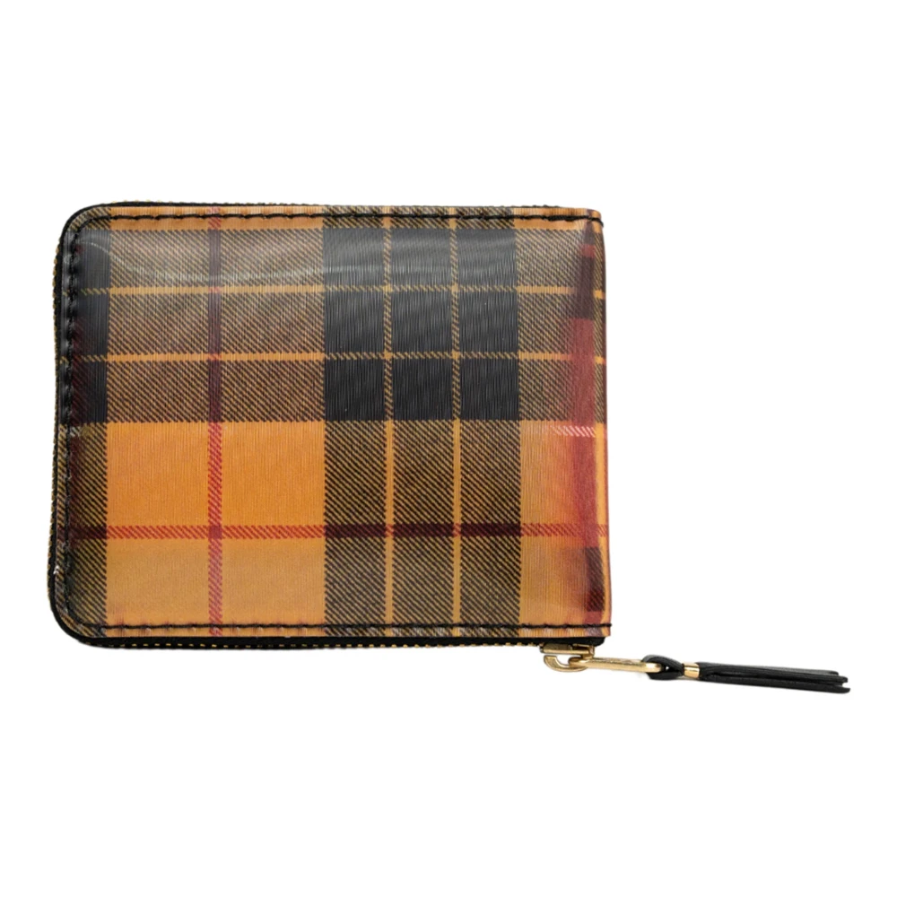 Comme des Garçons Lenticular Tartan Portemonnee Red Unisex
