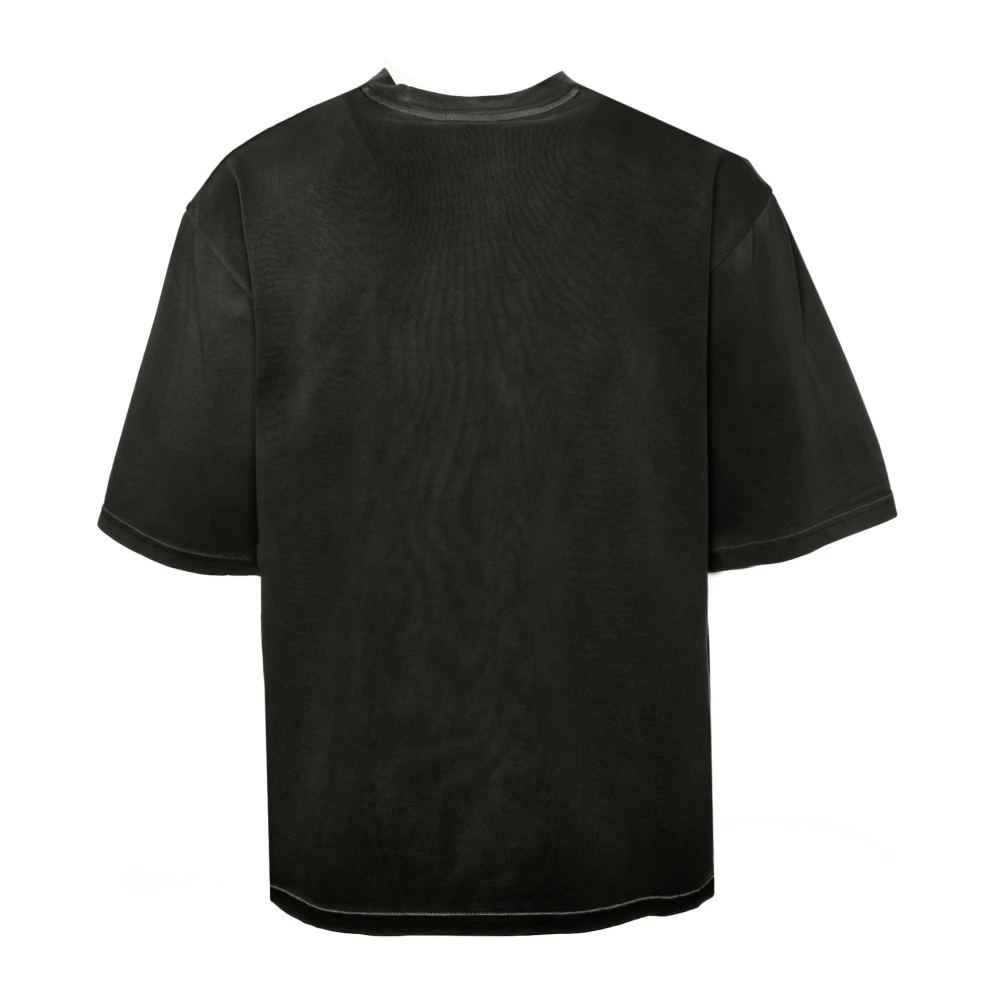 Denham Noah Pocket Tee Oversized T-Shirt Gray Heren