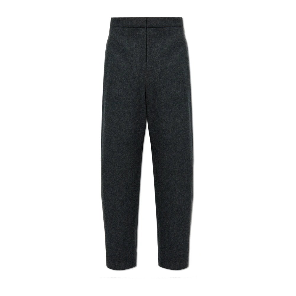 Jil Sander Wollen broek Gray Heren