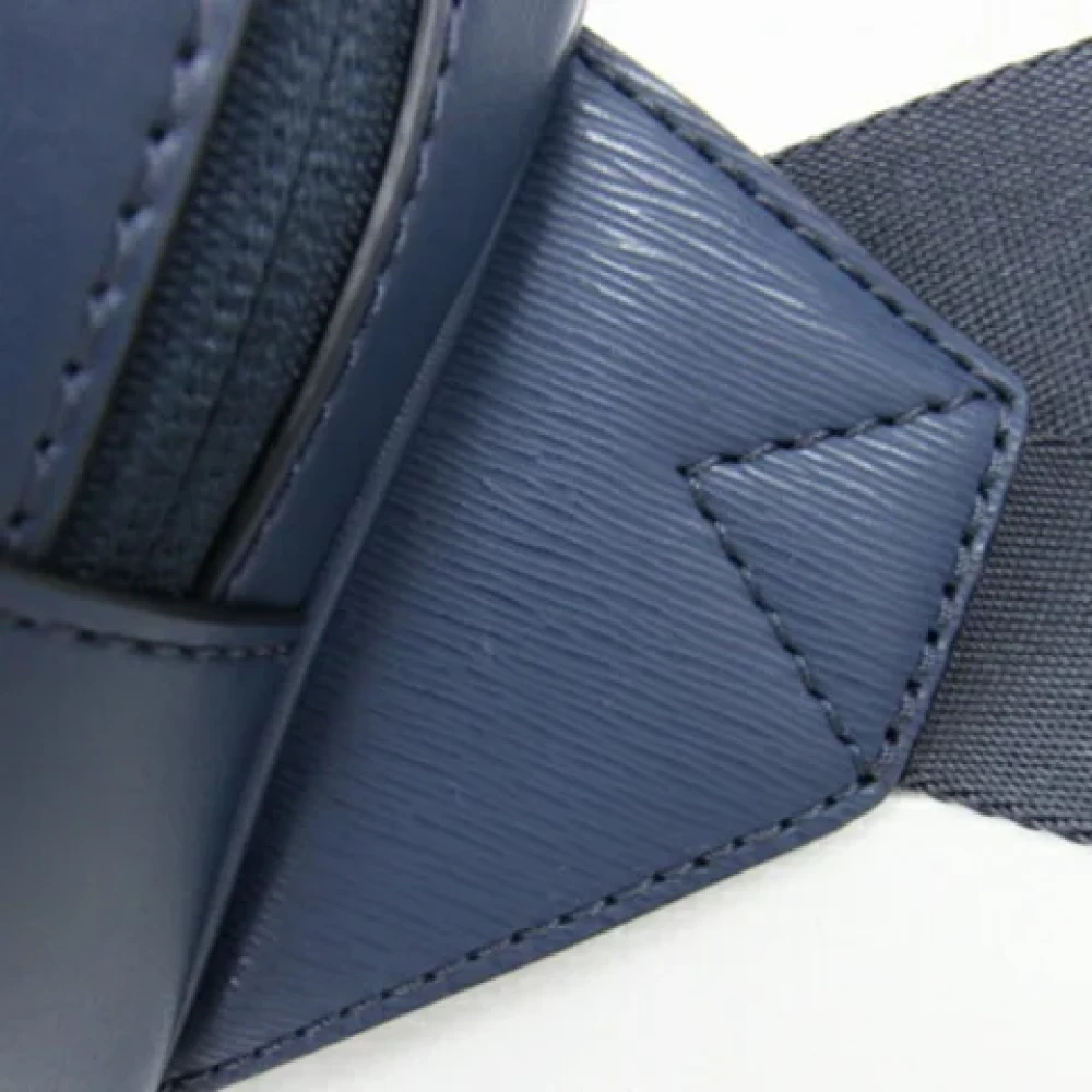 Michael Kors Pre-owned Leather crossbody-bags Blue Dames