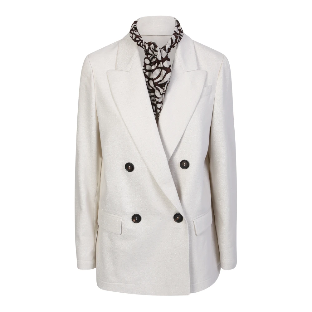 Jackets > Blazers - - Brunello Cucinelli - Modalova