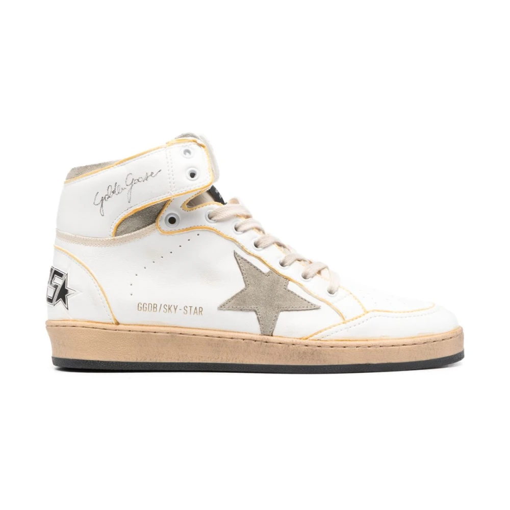 Golden Goose Platte schoenen voor vrouwen Heren Schoenen Wit