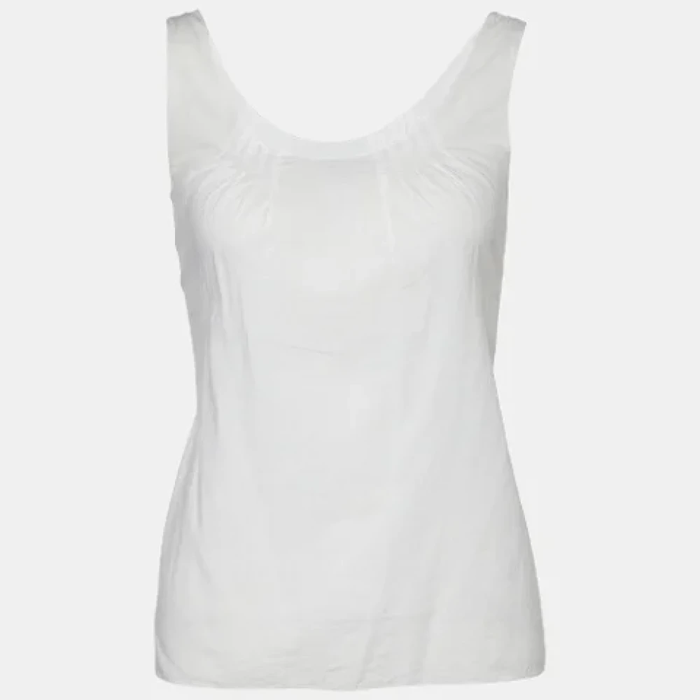 Marni Pre-owned Cotton tops White Dames