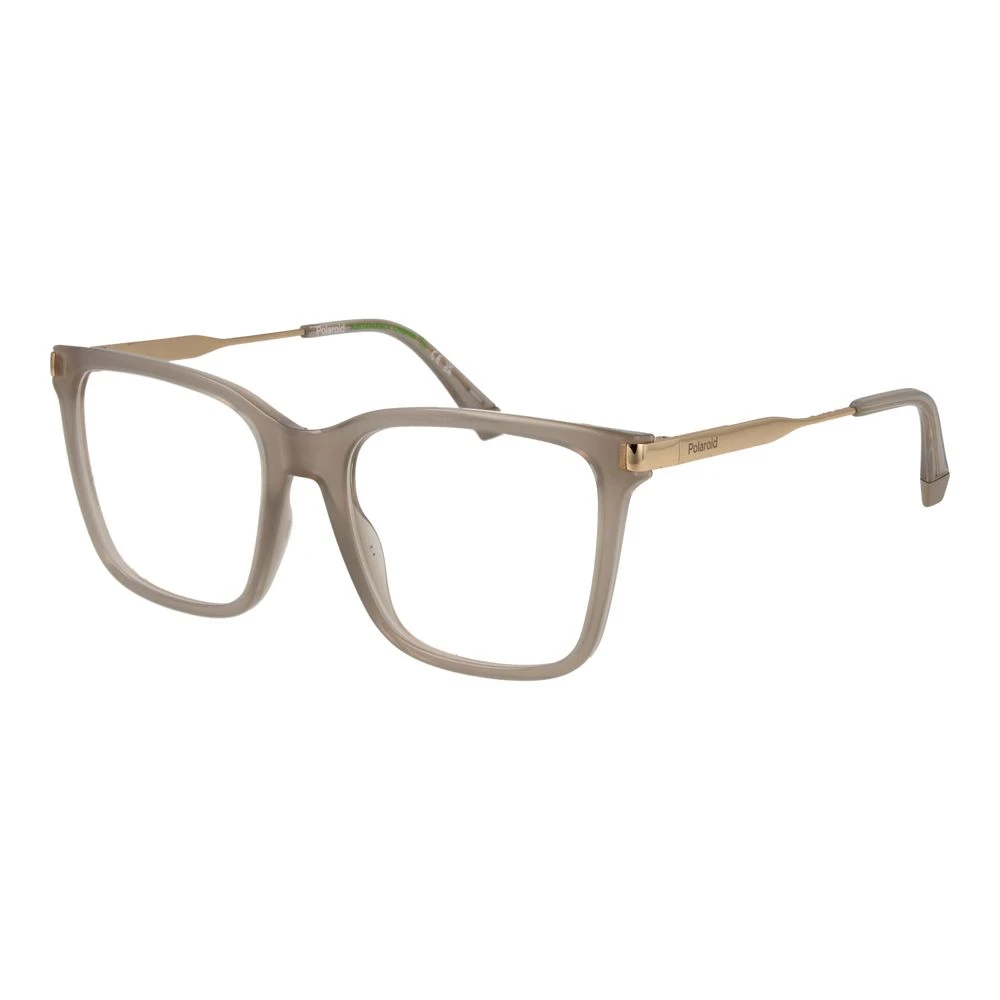 Polaroid Unisex Beige Accessoires One Size, Vierkante Optische Frames