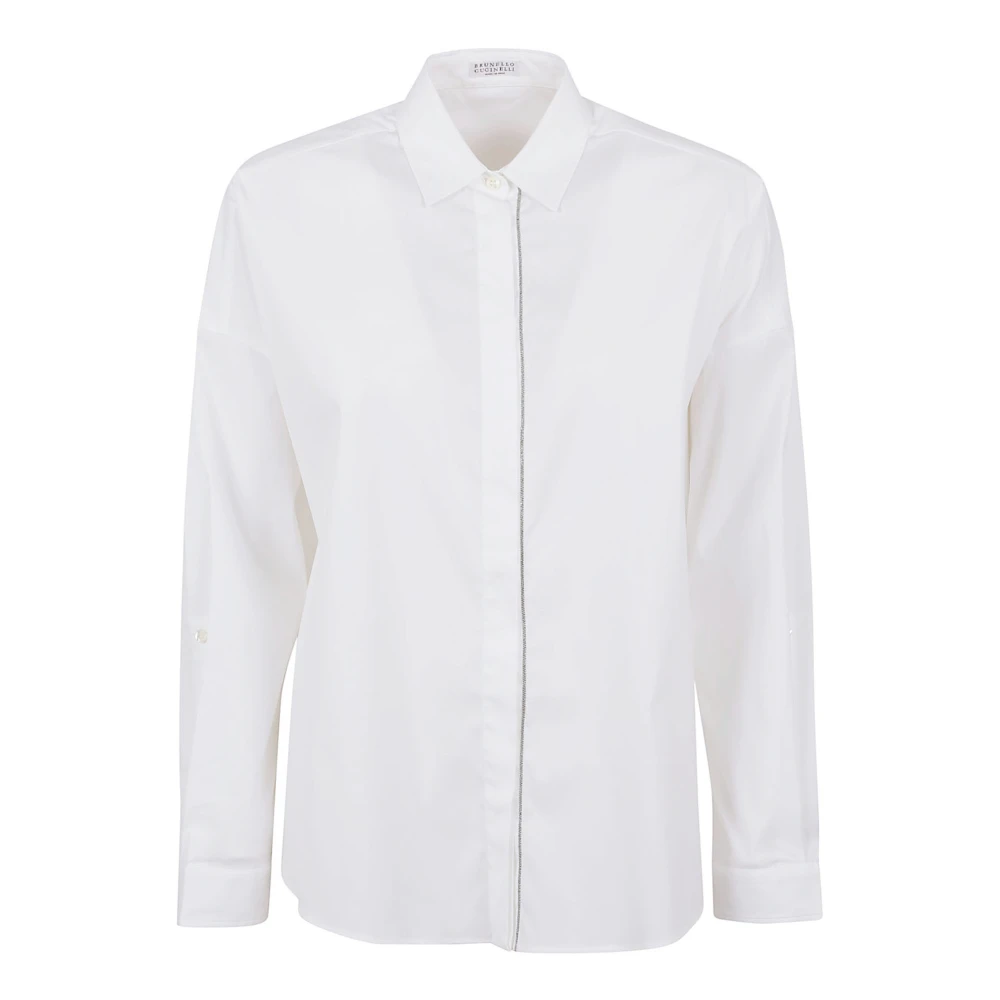 BRUNELLO CUCINELLI C159 Overhemd White Dames