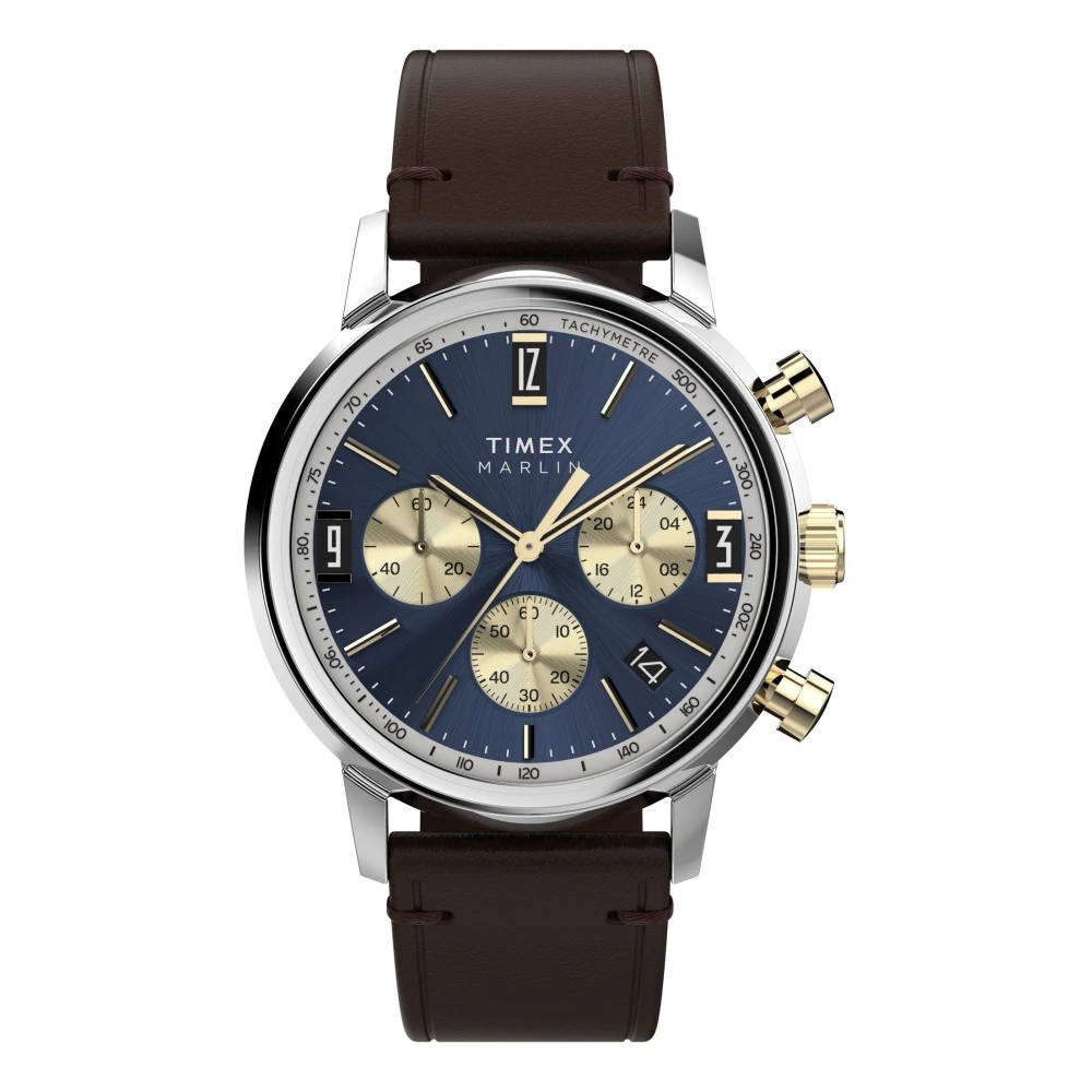 Timex Herrklocka Marlin Kronograf Blue, Herr