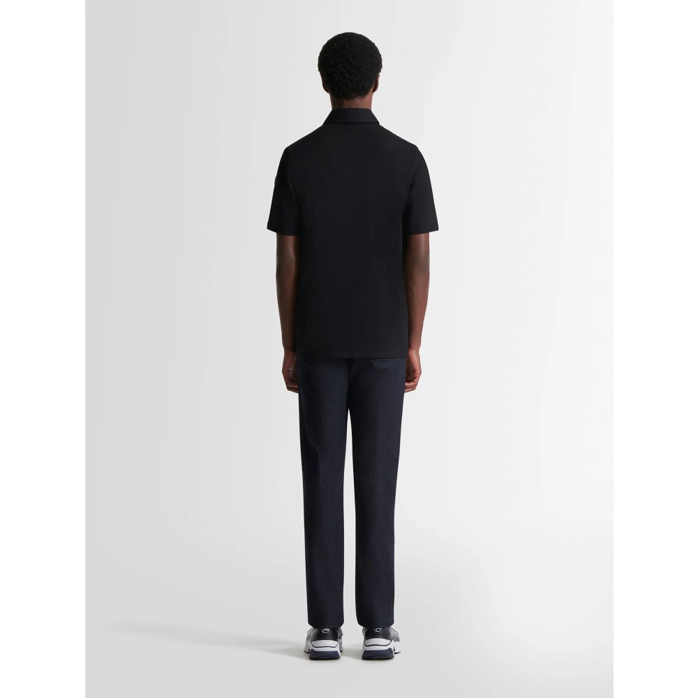 Fusalp Kortmouw Poloshirt Black Heren