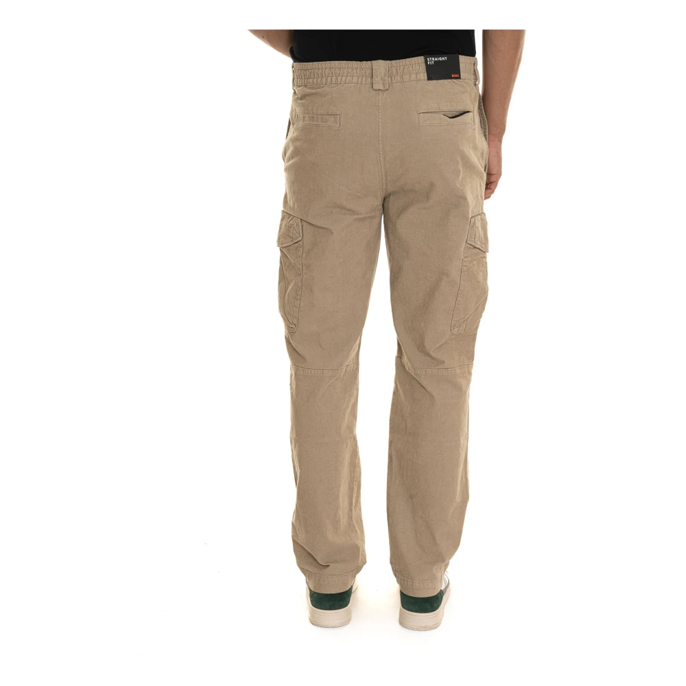Boss Slim Fit Broek Brown Heren