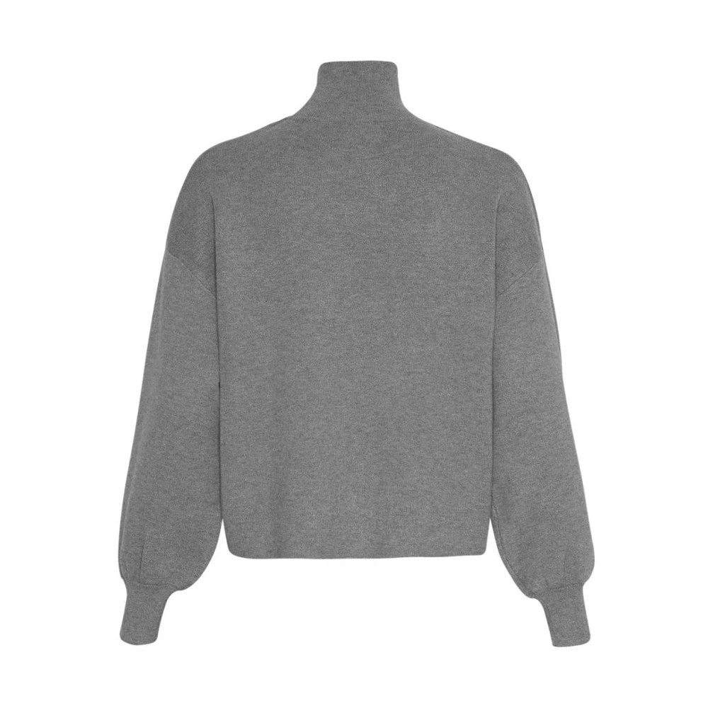 moss copenhagen Grijze Gebreide Coltrui Mercy Gray Dames